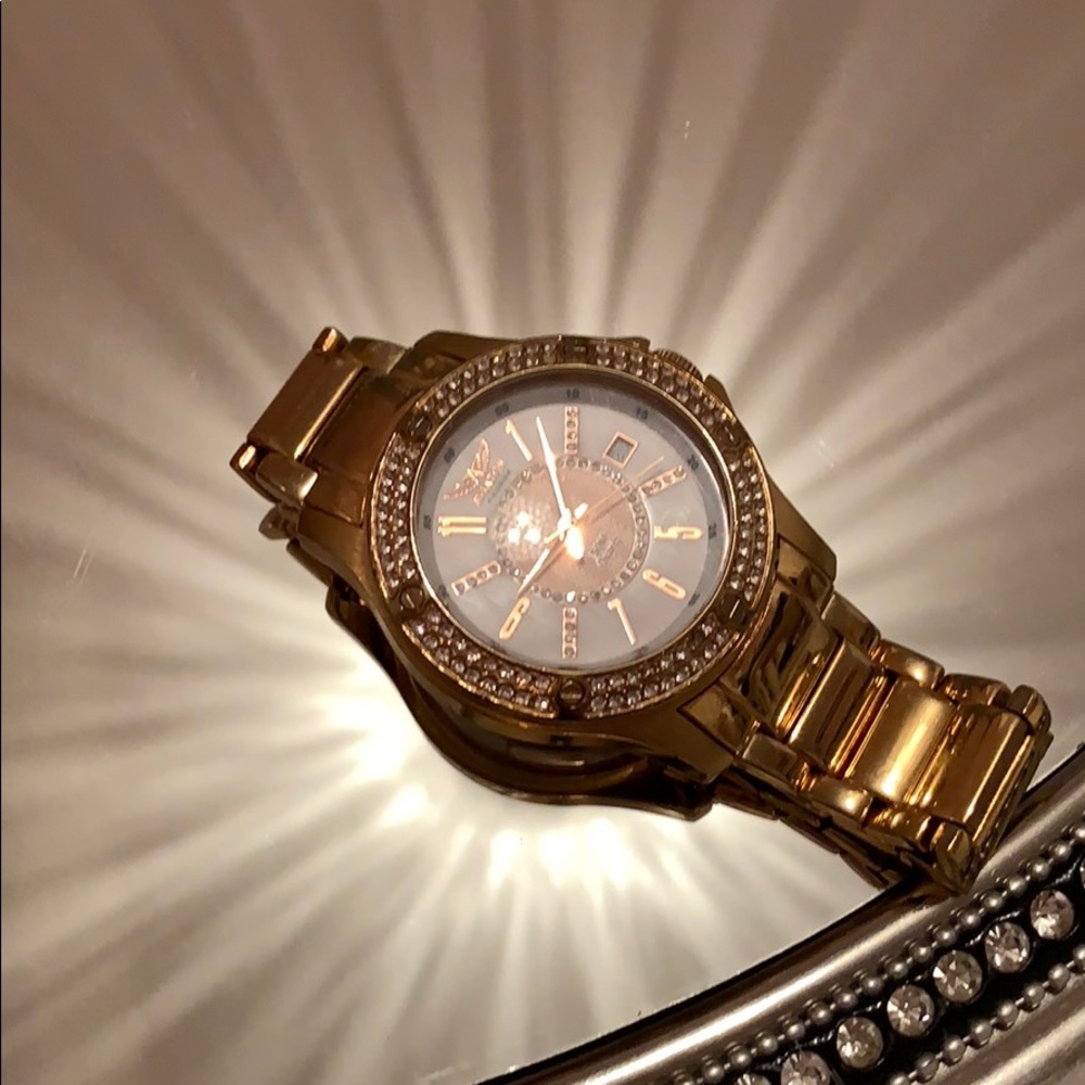 Gold Aviator F-Series Watch